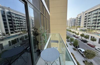 Fully Furnished 1BR | Balcony View | Meydan