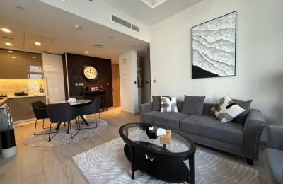 Fully Furnished 1BR | Balcony View | Meydan