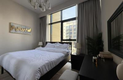 Fully Furnished 1BR | Balcony View | Meydan